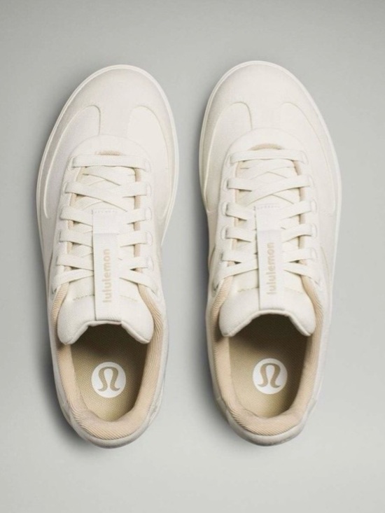 lululemon athletica Shoes - lululemon athletica women’s Low-Top Sneakers in Off-White with Beige Trim